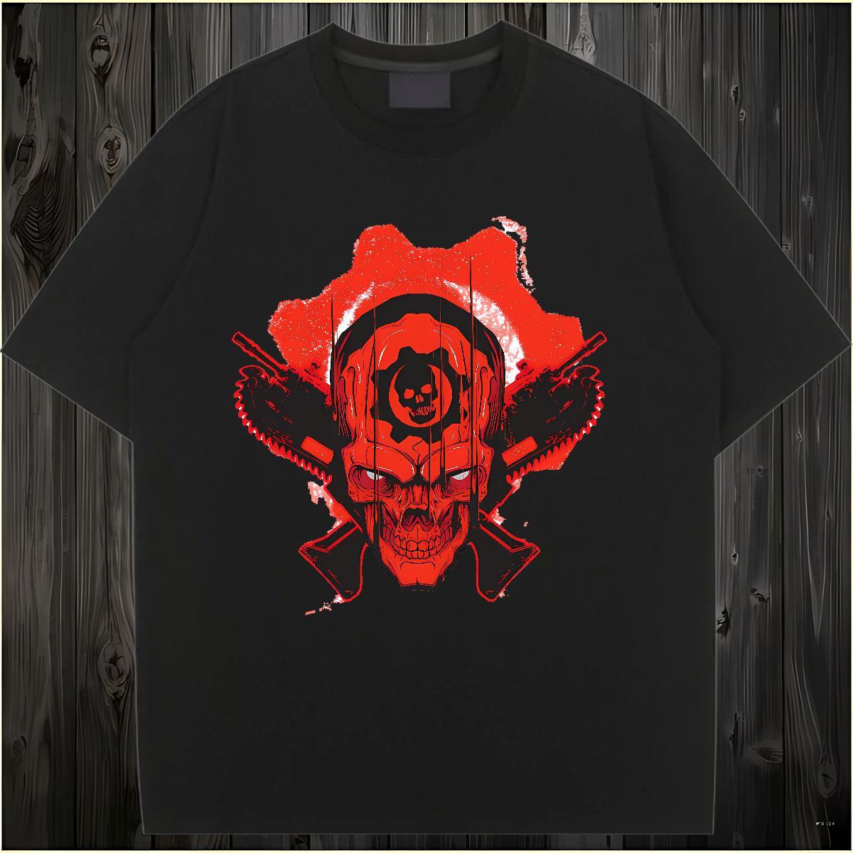 Designer Nice Tshirt for Man Woman 230g Cotton gun Casual T-Shirts for Women Short sleeve Soft Anime Print Tees Shirts