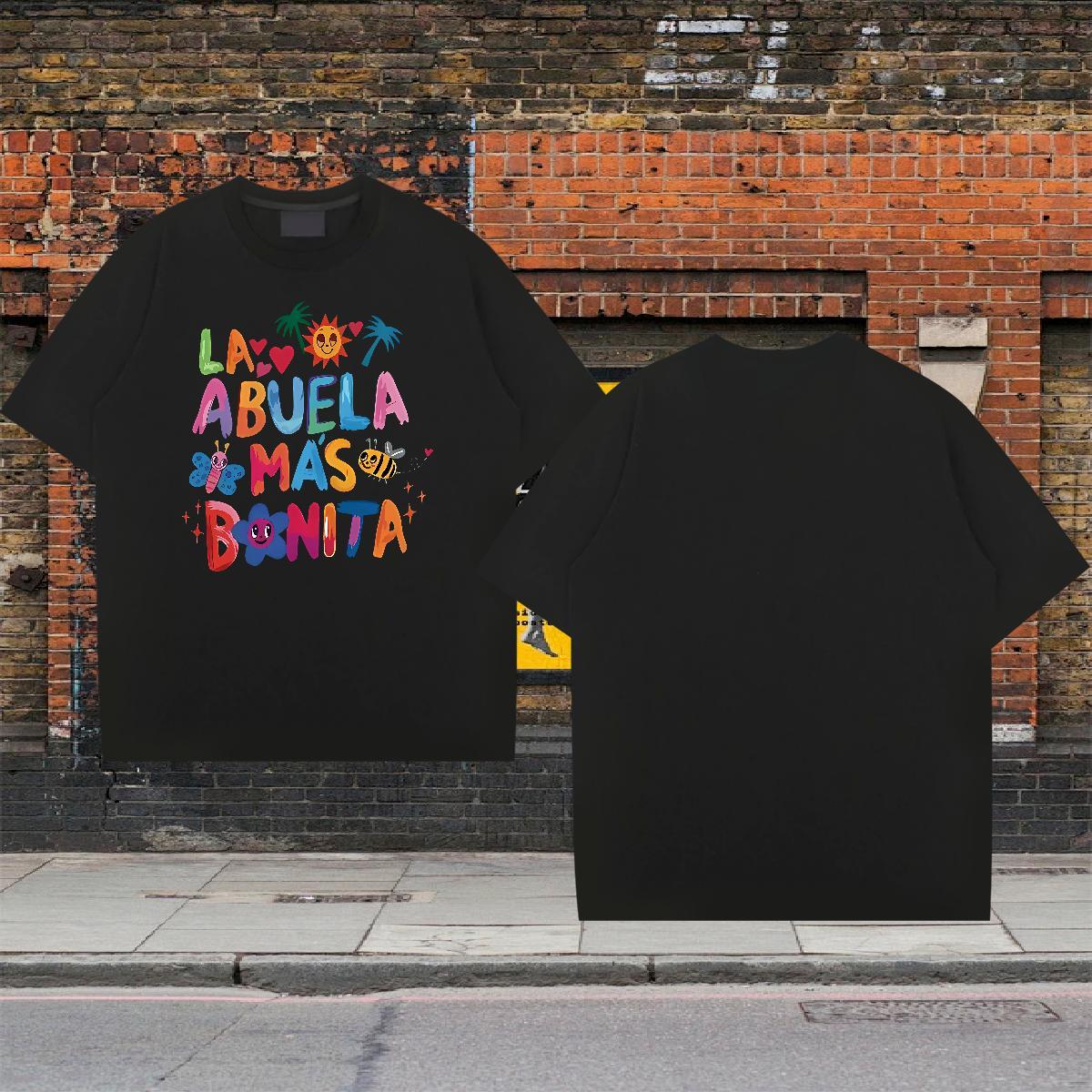 Custom Men Clothes T-Shirt letter Outdoor 100% Cotton 230g Tee Shirt Crew Neck Breathable Soft T Shirts Men DIY Anime