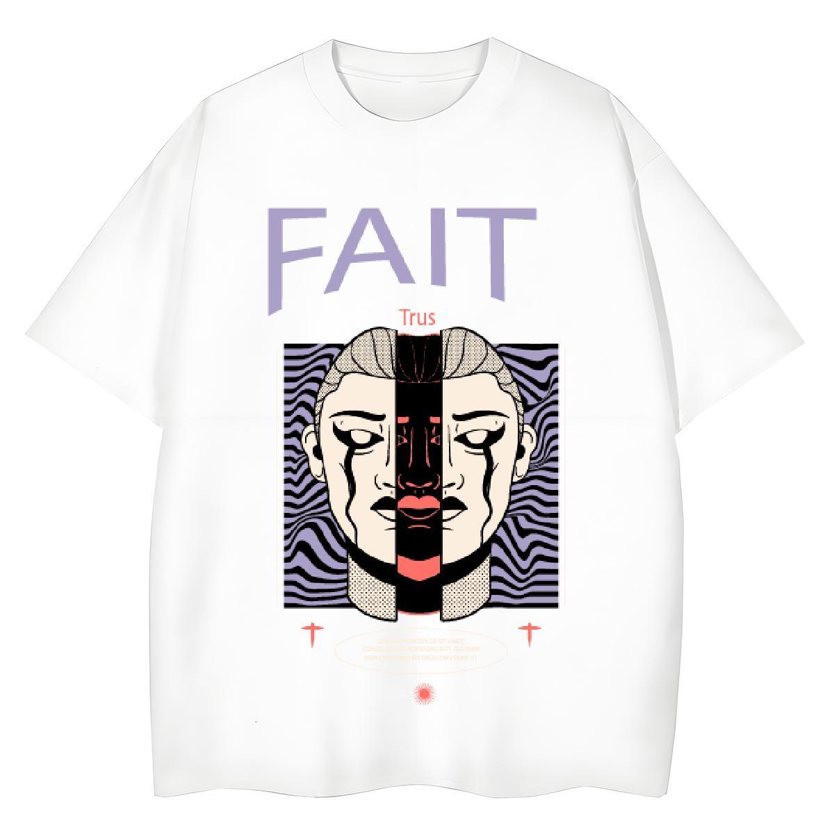 Brand T Shirt For Man 230g Pure Cotton man Daily Wear Black White Breathable Crew Neck Men Clothes T-Shirt DIY Tshirts