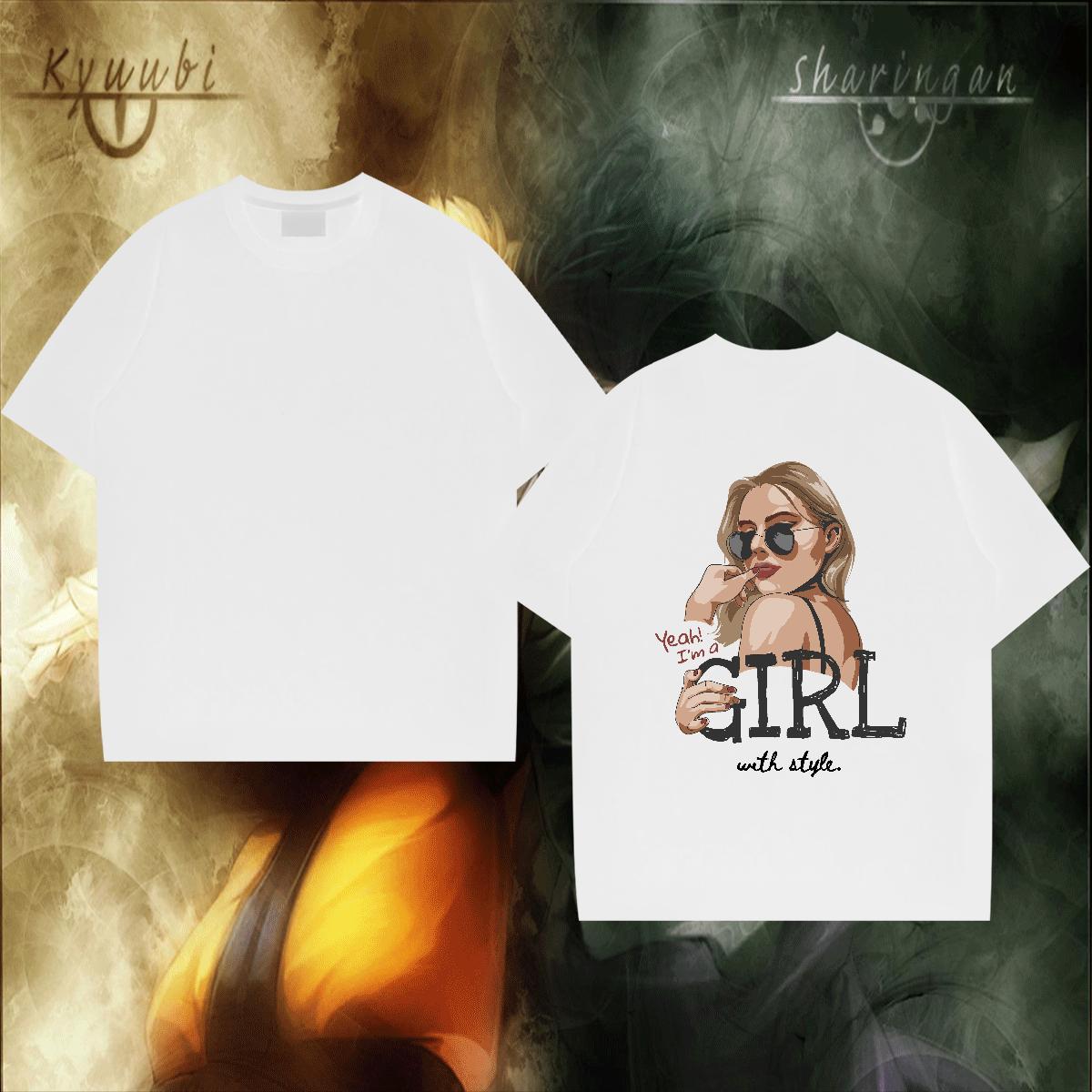 Popular T shirt 230g Cotton letter Daily Wear DIY Printed O-Neck Short Sleeve Men Tshirts Classic Casual Tops Tees