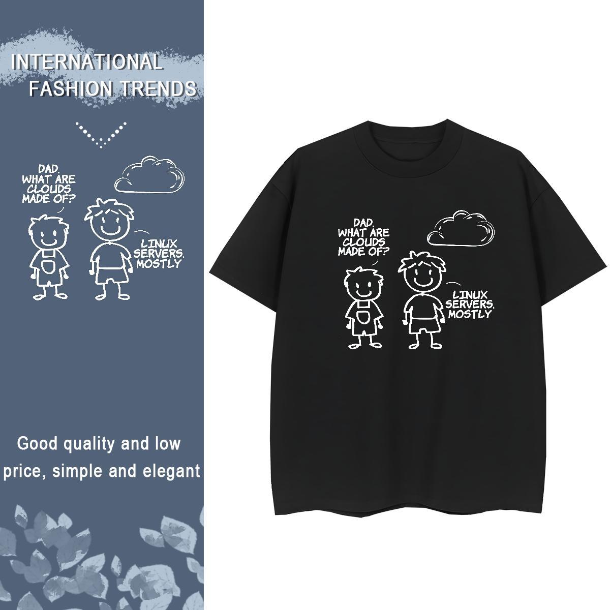 Popular Unisex Tshirts 230g Pure Cotton letter Home Outdoor Woman T Shirts Breathable Crew Neck Cartoon Anime Tees