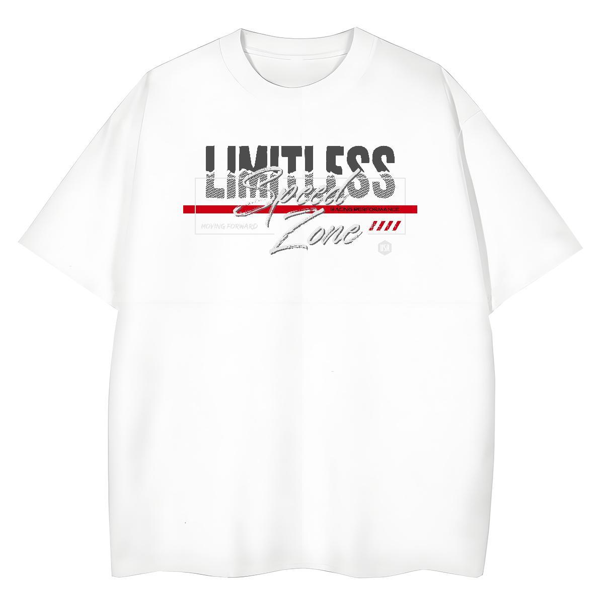 Comfortable Men T Shirts 230g Pure Cotton letter Outdoor Custom Anime Short Sleeve O-Neck Men Clothes T-Shirt Classic Top Tees