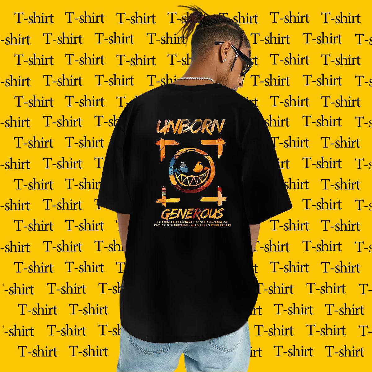 Classic T Shirt For Man 230g 100% Cotton letter Street wear Hip Hop DIY Logo Oversized Breathable Short Sleeve Men Clothes T-Shirt Factory Direct Polo