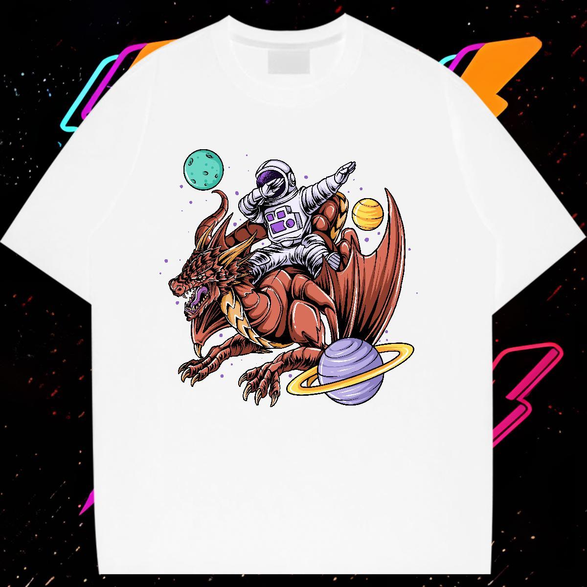 Wholesale Unisex Tshirts 100% Cotton 230g terror Street Wear Women T Shirts Crew Neck Breathable Oversized L-4XL Tops Shirt