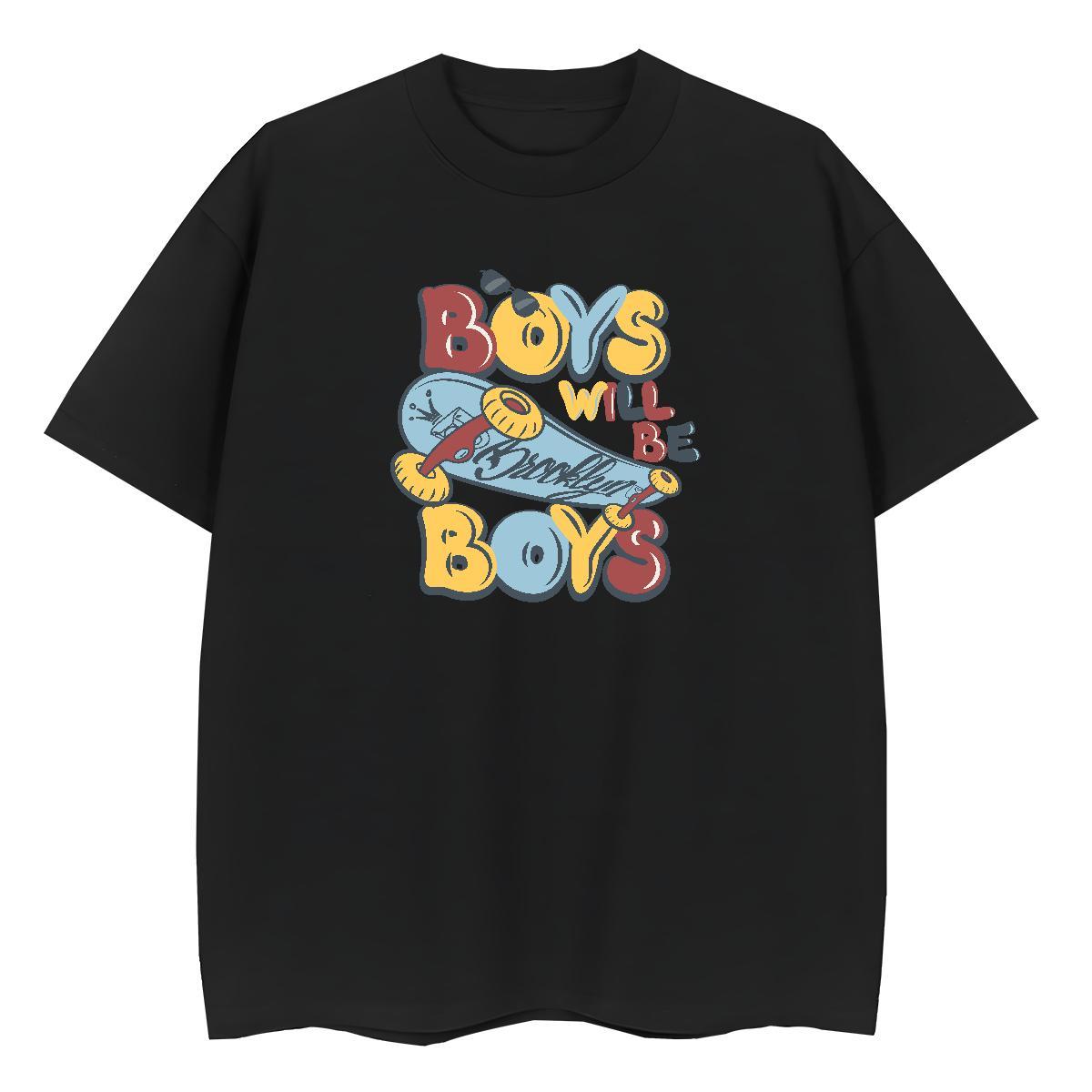 Loose Fit T-Shirts 230g Cotton letter Casual Daily Wear Custom Printed Breathable Crew Neck Couples T Shirts Stylist Tee Shirt