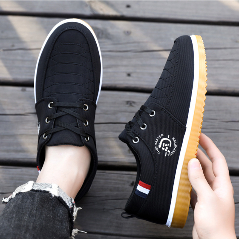 Summer Mens Canvas Fashion Platform Sneakers for Men Casual Walking Breathable Shoes 2023 Male Loafers Zapatillas Hombre
