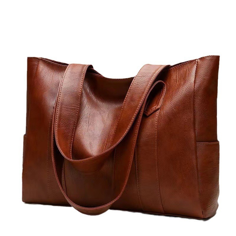 Fashionable Simple Handbags Hot Sale Korean Version Large-capacity Solid Color Tote Bag Versatile Shoulder Bags Free shipping