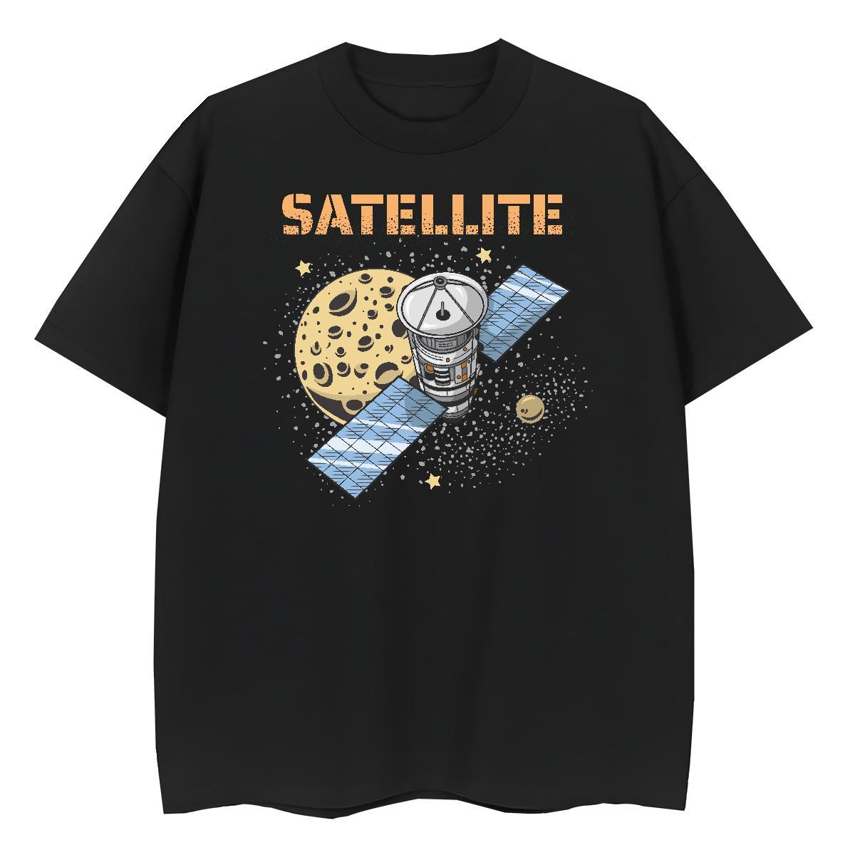 Popular Women Tees 100% Cotton 230g universe Sports Casual Womens T Shirts Short Sleeve O-Neck Graphic Tops Tees