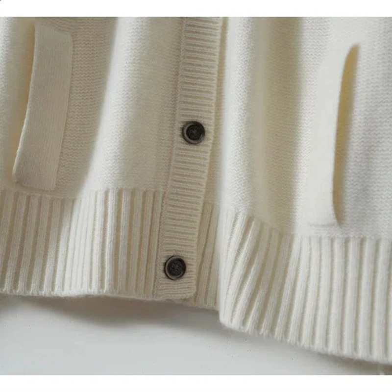 Womens Half High Collar Screw Thread Solid Color Button Lantern Long Sleeve Cardigan Sweater Knitted Coats Autumn Winter Tops 240824