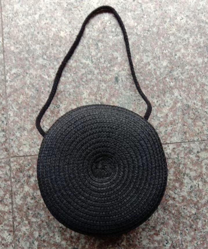 Stylish Straw Beach Bag Handwoven Summer Tote | Vacation Must-Have Free Shipping