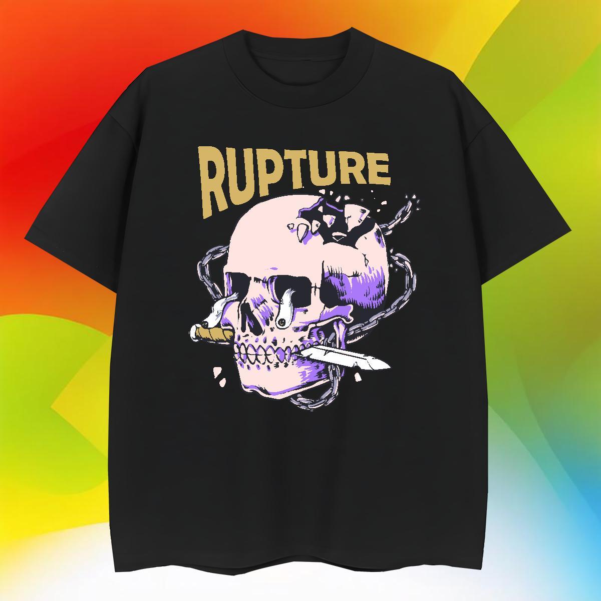 Loose T Shirts Men 230g Pure Cotton skull Street Wear Oversized 4XL Crew Neck Breathable Tshirt for Man Woman Designer Tee Shirt