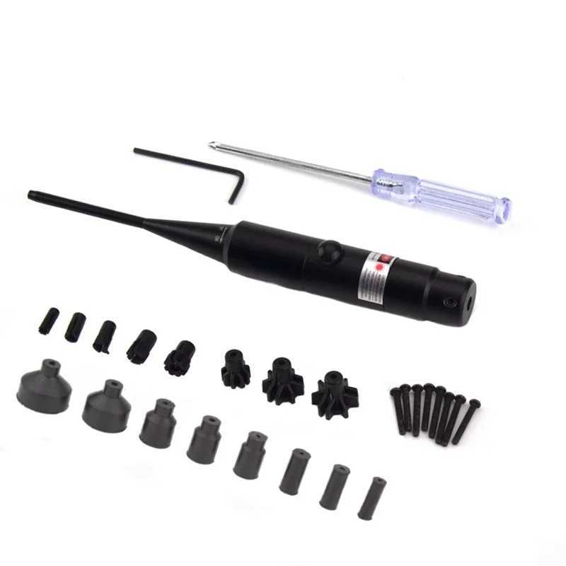 Red laser aperture indicator kit for. 177 to. 50 caliber laser pointer collimator universal aperture sight CL240826