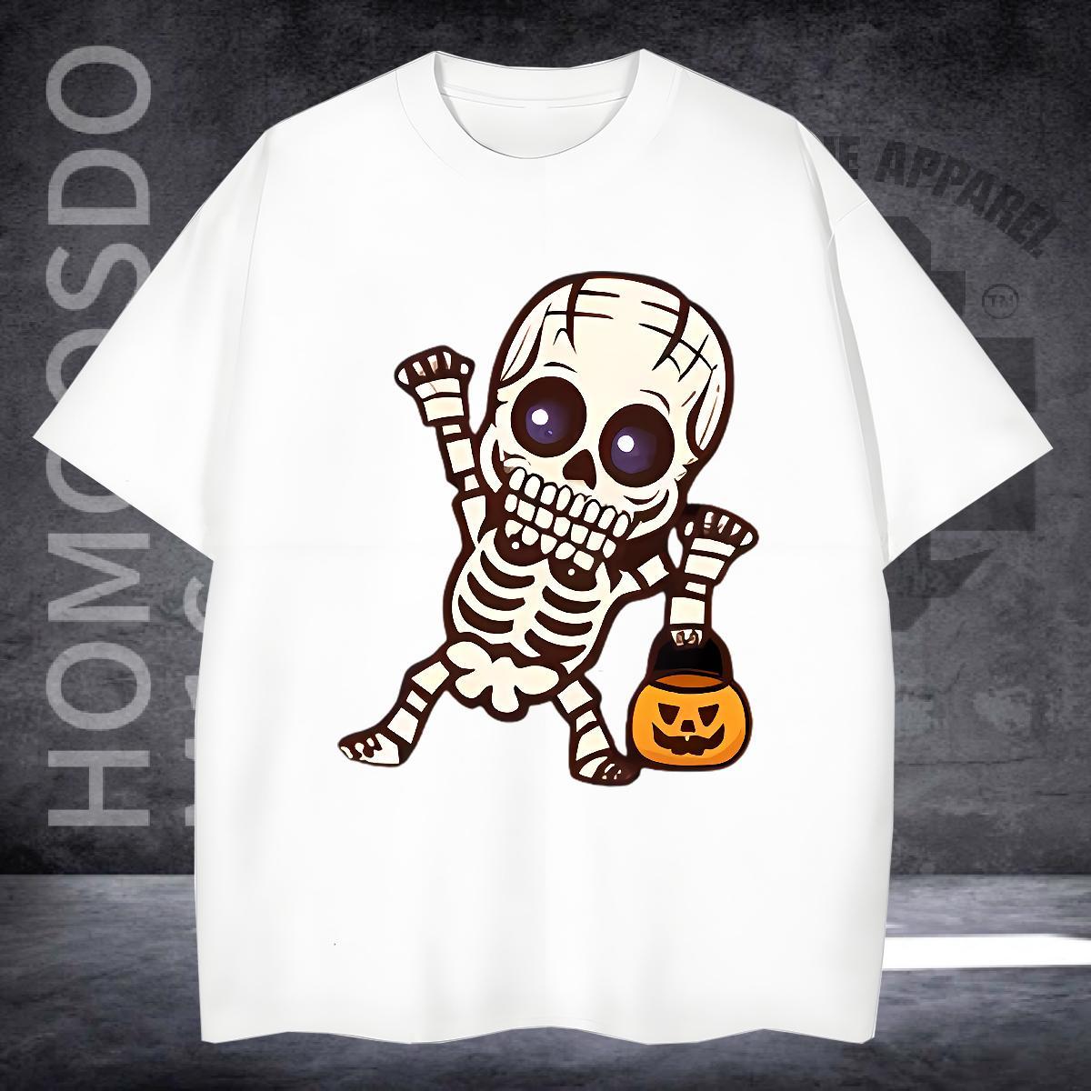 Wholesale Man T Shirts 230g Cotton pumpkin Street Anime Short Sleeve Soft Men Tshirts Fashion New Tops Tees