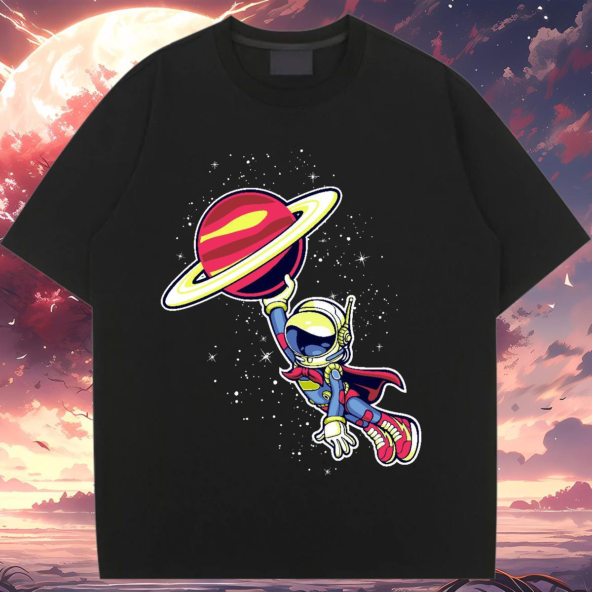 Designer Tshirt for Man Woman 230g Cotton motion Sports Street Wear T Shirt For Woman Crew Neck Breathable DIY Anime Tops Tees