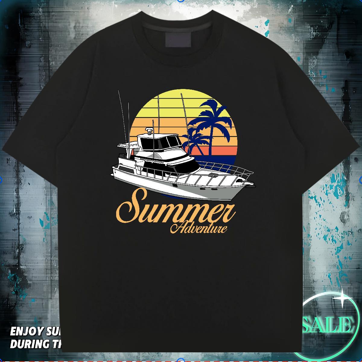 High Quality T Shirt For Man 230g Cotton tree Casual Daily Wear Oversized 4XL Breathable Soft Mens Tshirts Classic Casual Tee Shirt