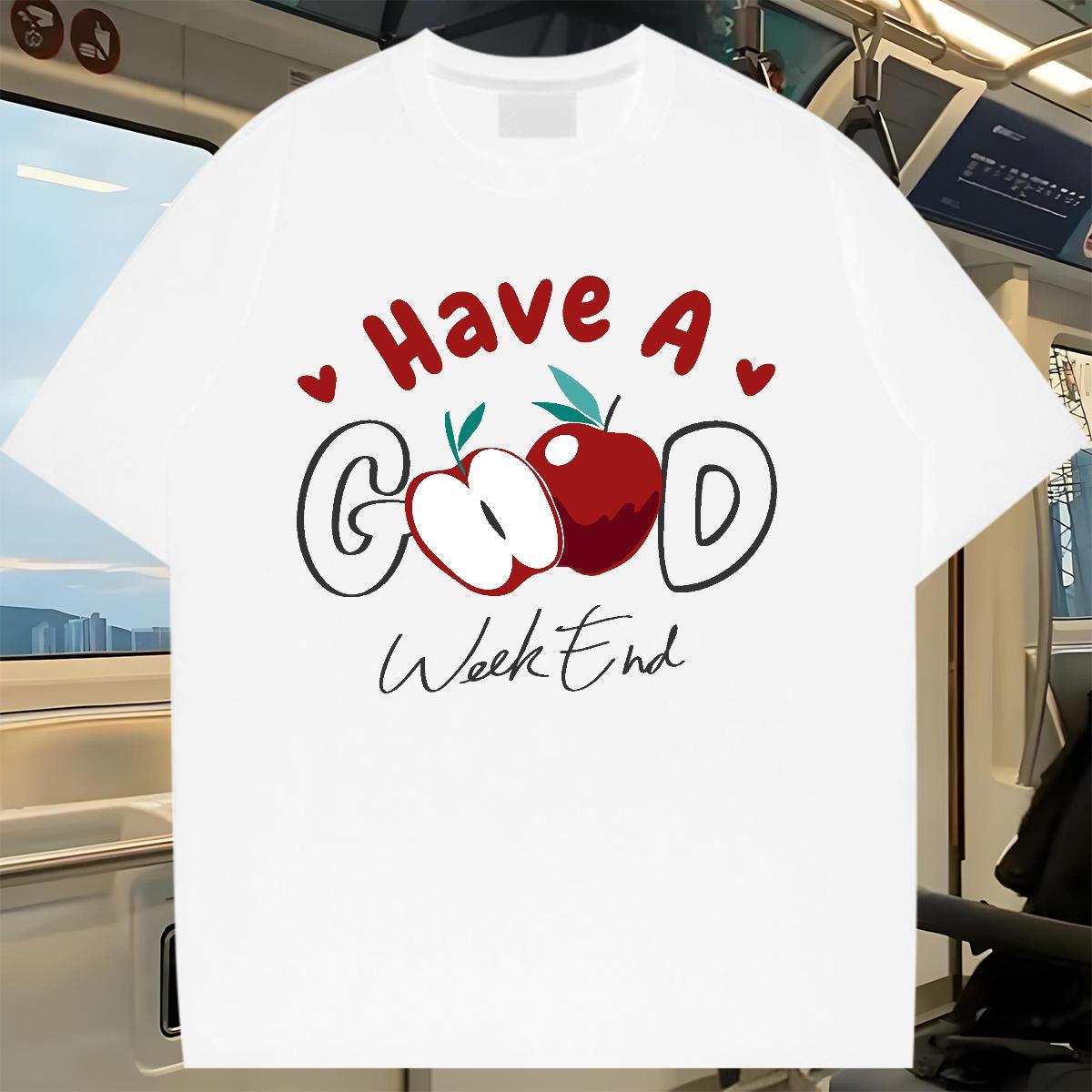 Loose fit Unisex Tshirts 100% Cotton 230g letter Outdoor Women T Shirts Breathable Soft Black White Clothes