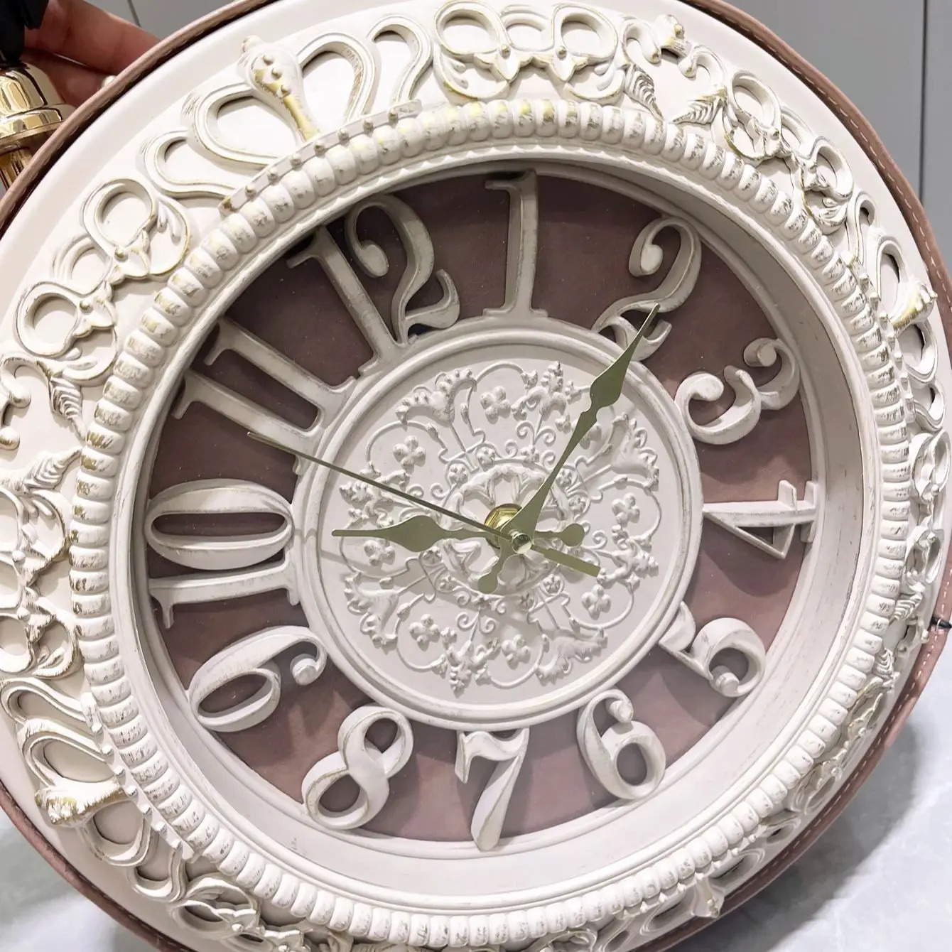 er Purses and Handbags Shoulder Bags funny clock-shaped bag funny Womens round bag pu leather Womans bag 240826