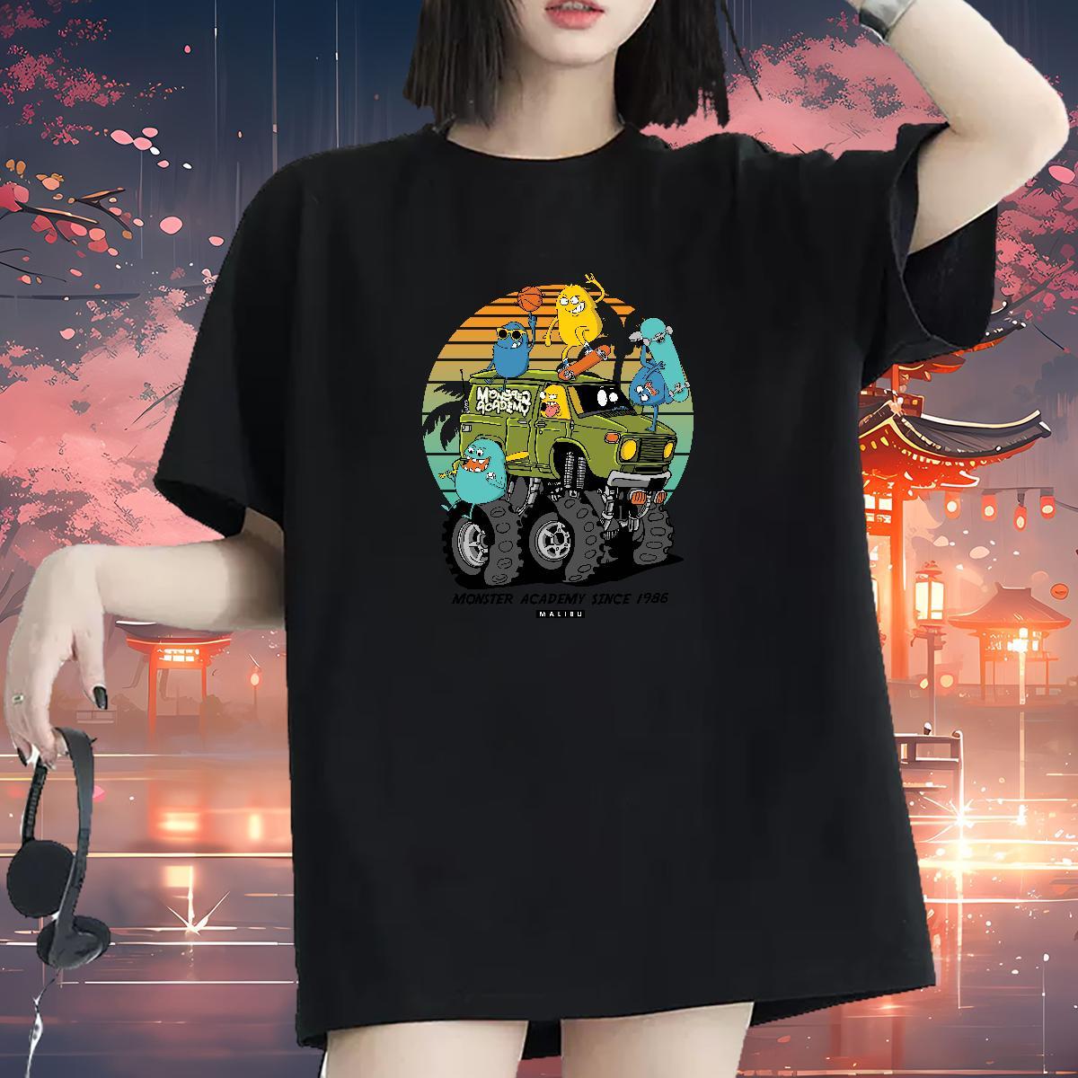Comfortable Women Tees 230g 100% Cotton plush Sports Street Wear Women T Shirts O-Neck Short Sleeve Custom Printed Tops Tees