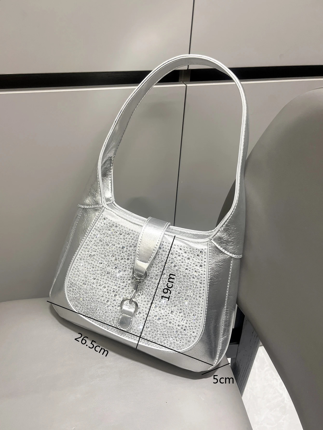 Rhies Evening clutch Bag Purses and handbag er hobo shoulder Shiny Crystal Clutch Womens bag 240826 4