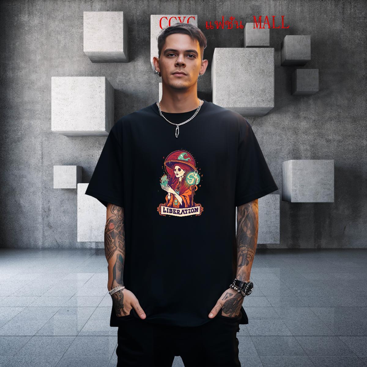 Brand T shirt 230g Cotton skull Home Outdoor Plus Size Cartoon Breathable Short Sleeve Men Tees DIY Customized Clothes