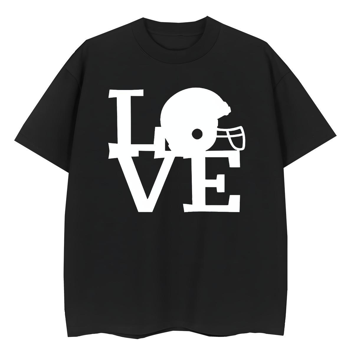 Unisex Tshirt for Man Woman 230g Cotton letter Casual T Shirts Women Crew Neck Custom Printing Clothes Shirt