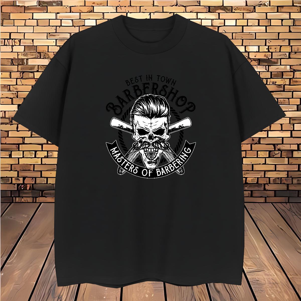 Designer Man T Shirts 230g Pure Cotton skull Outdoor Anime Crew Neck Men Tshirts Stylist Tee Shirt