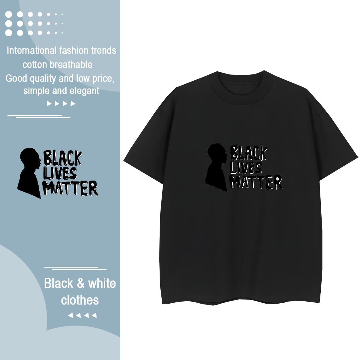 Loose Mens T Shirts 230g Cotton letter Beach Custom Cartoon Breathable Couples T Shirts 2024 New Tshirts