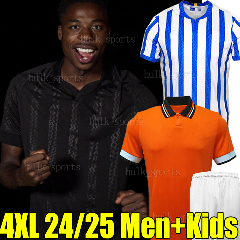 4XL 24/25 ShEfFiElD Wednesday Soccer Jerseys 2024 2025 Michael Smith MUSABA GREGORY DELGADO BANNAN Will Vaulks Callum Paterson men kids kits sets football shirt