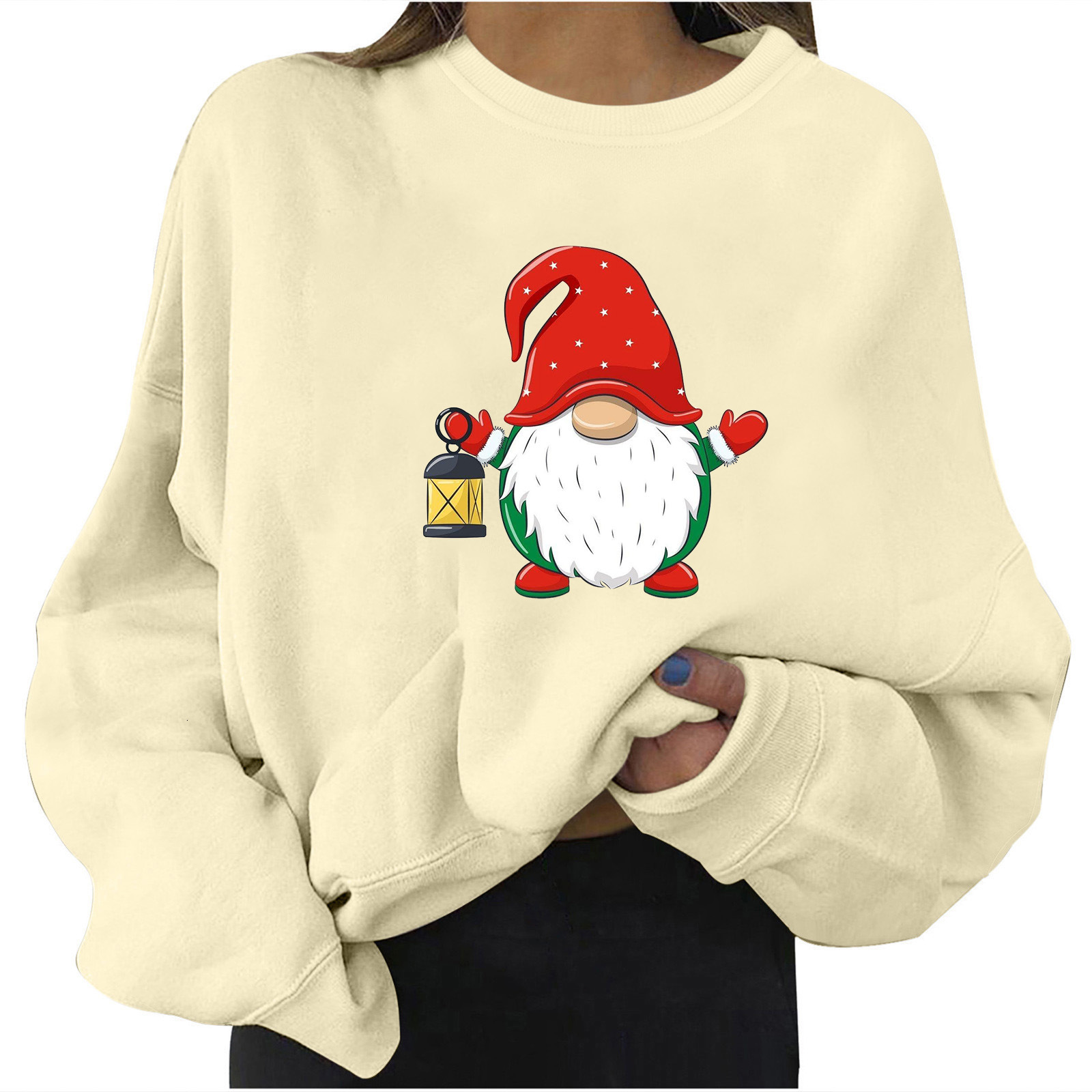 Personalized print plus size women's loose fit dongdumaoyi