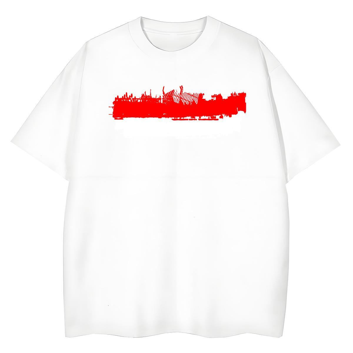 Wholesale Couples T Shirts 230g Pure Cotton icon Outdoor T Shirts Women Breathable Soft Anime Oversized Wear