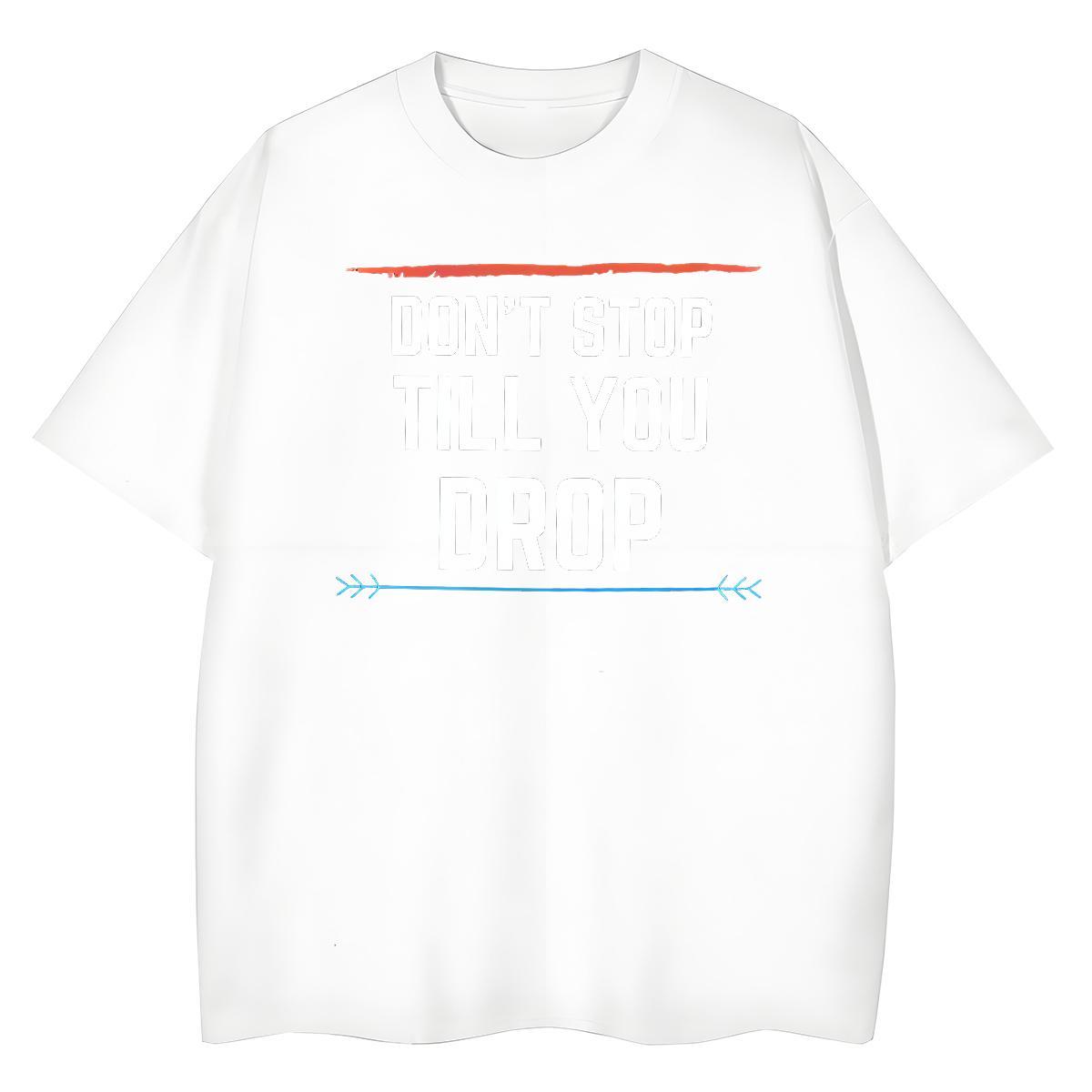 Free Shipping Couples T Shirts 230g Cotton letter Casual T shirt Round Neck Short Sleeve DIY Anime Top Tees
