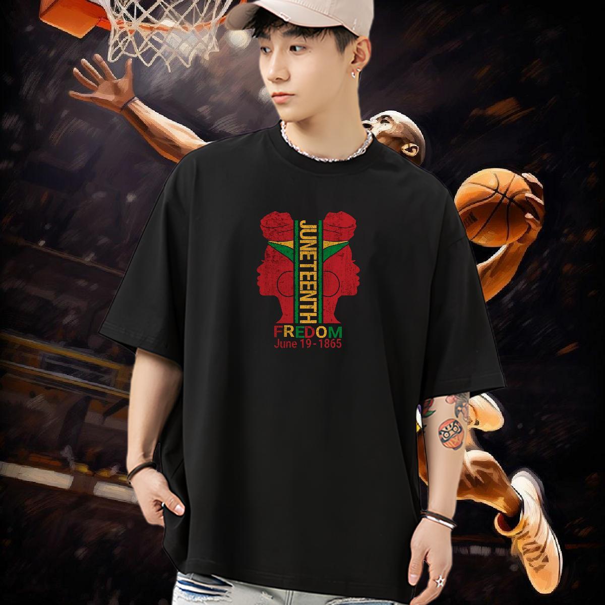 TOP Quality T Shirt For Man 230g Cotton letter Sports Casual Floral Print Breathable Crew Neck Tshirt for Man Woman Factory Direct Tshirts