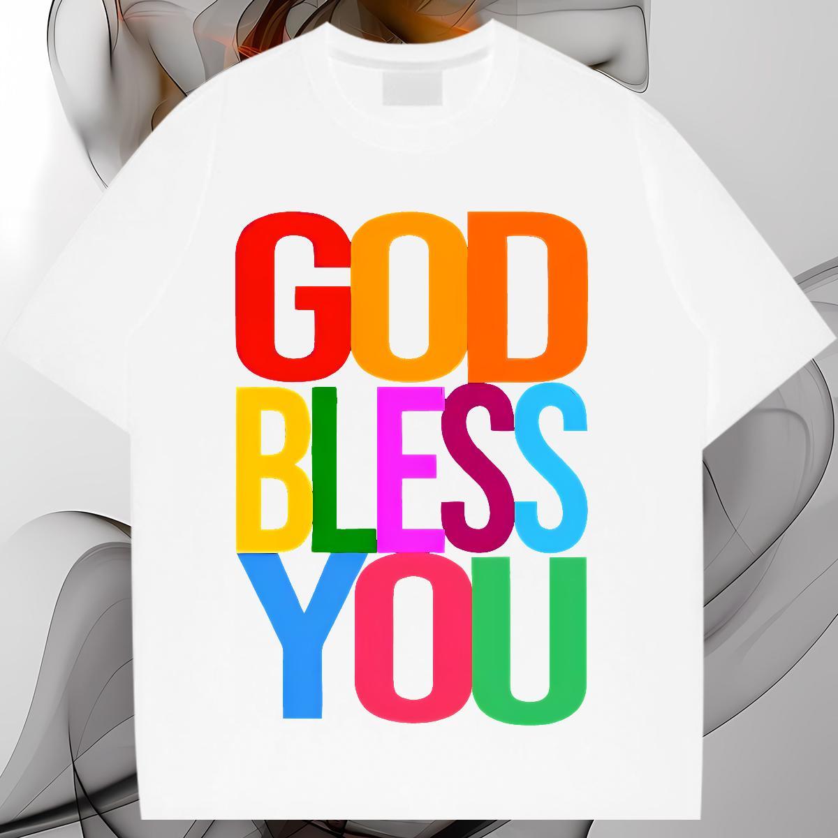 Loose fit Unisex Tshirts 230g 100% Cotton letter Sports Casual Woman T Shirts Round Neck Short Sleeve Custom Print Plus Size Clothes Shirt