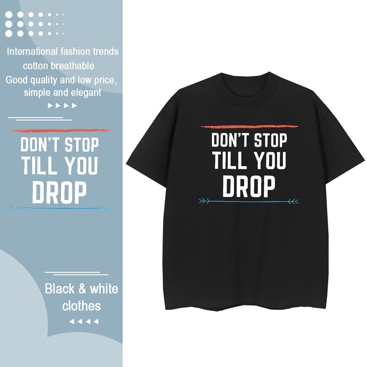 Free Shipping Couples T Shirts 230g Cotton letter Casual T shirt Round Neck Short Sleeve DIY Anime Top Tees