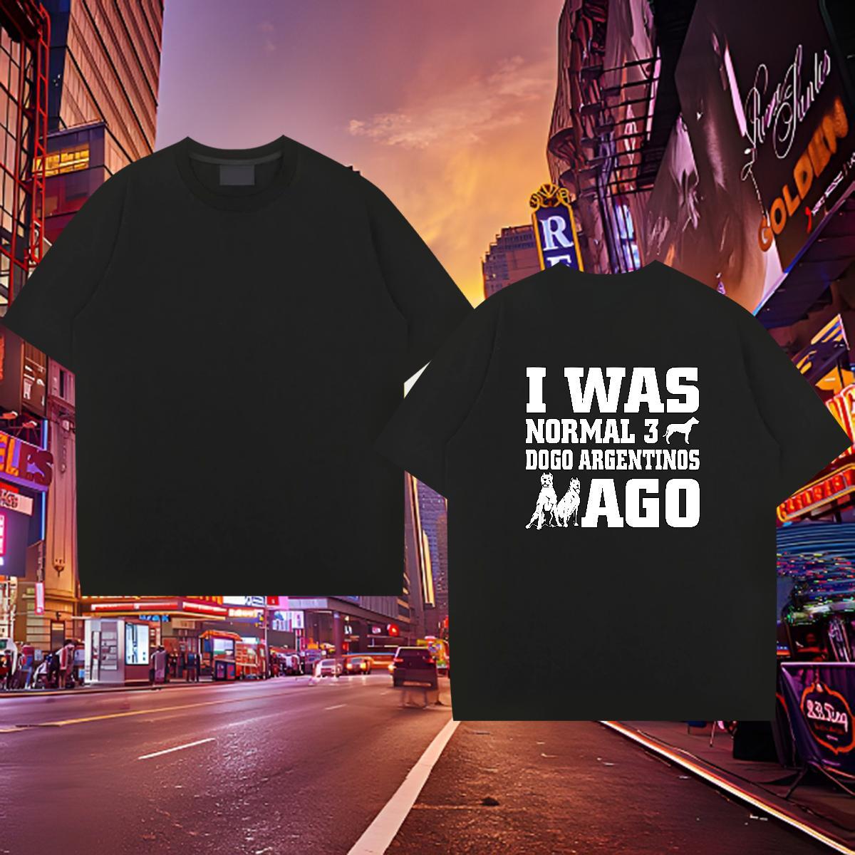 Unisex Mens T Shirts 230g Cotton letter Hip Hop Customized O-Neck Short Sleeve Men Clothes T-Shirt Designer Fashion Top Tees