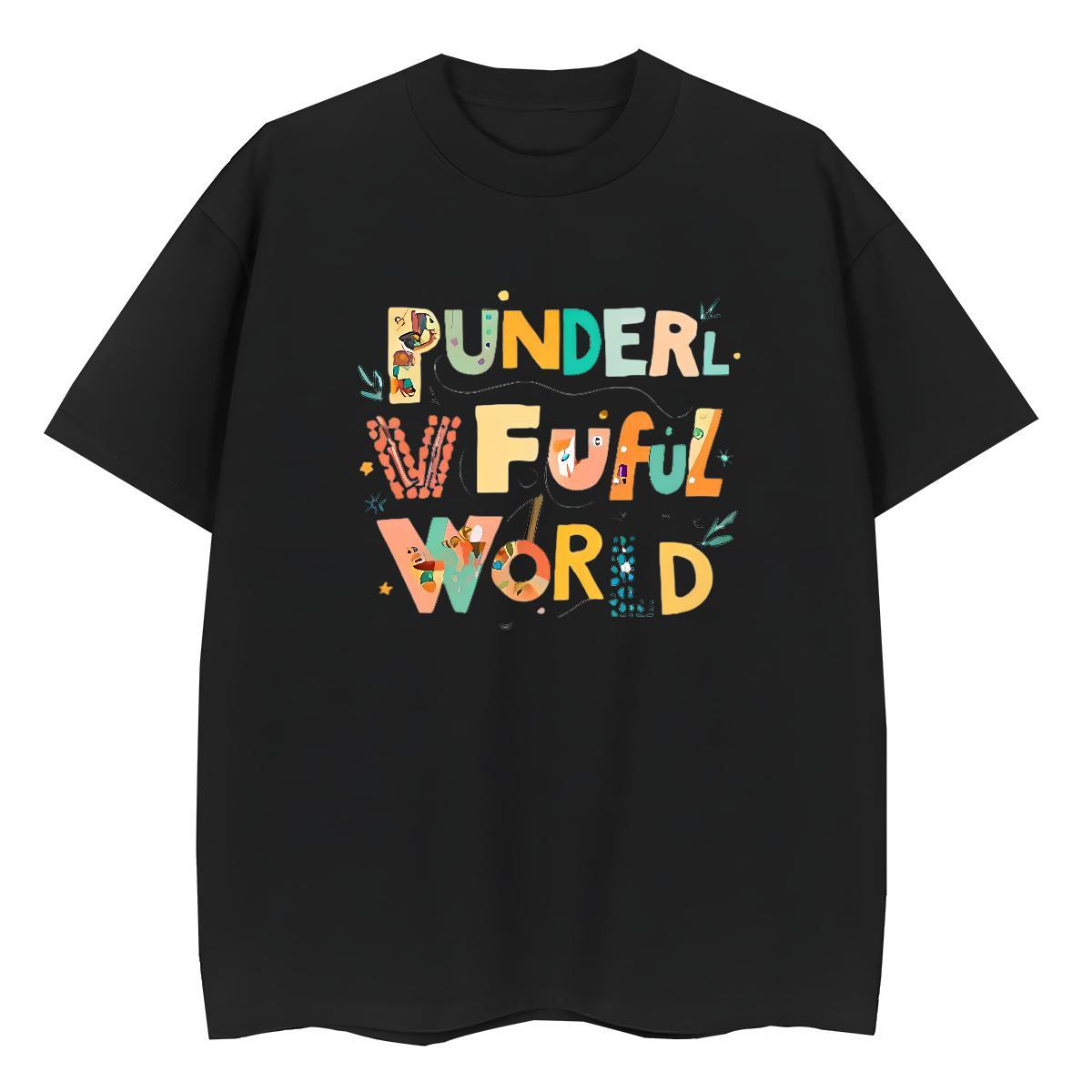 Brand Womens Tshirts 230g Cotton letter Sports Casual Women T Shirts Round Neck Short Sleeve Plus Size Cartoon Tops Tees