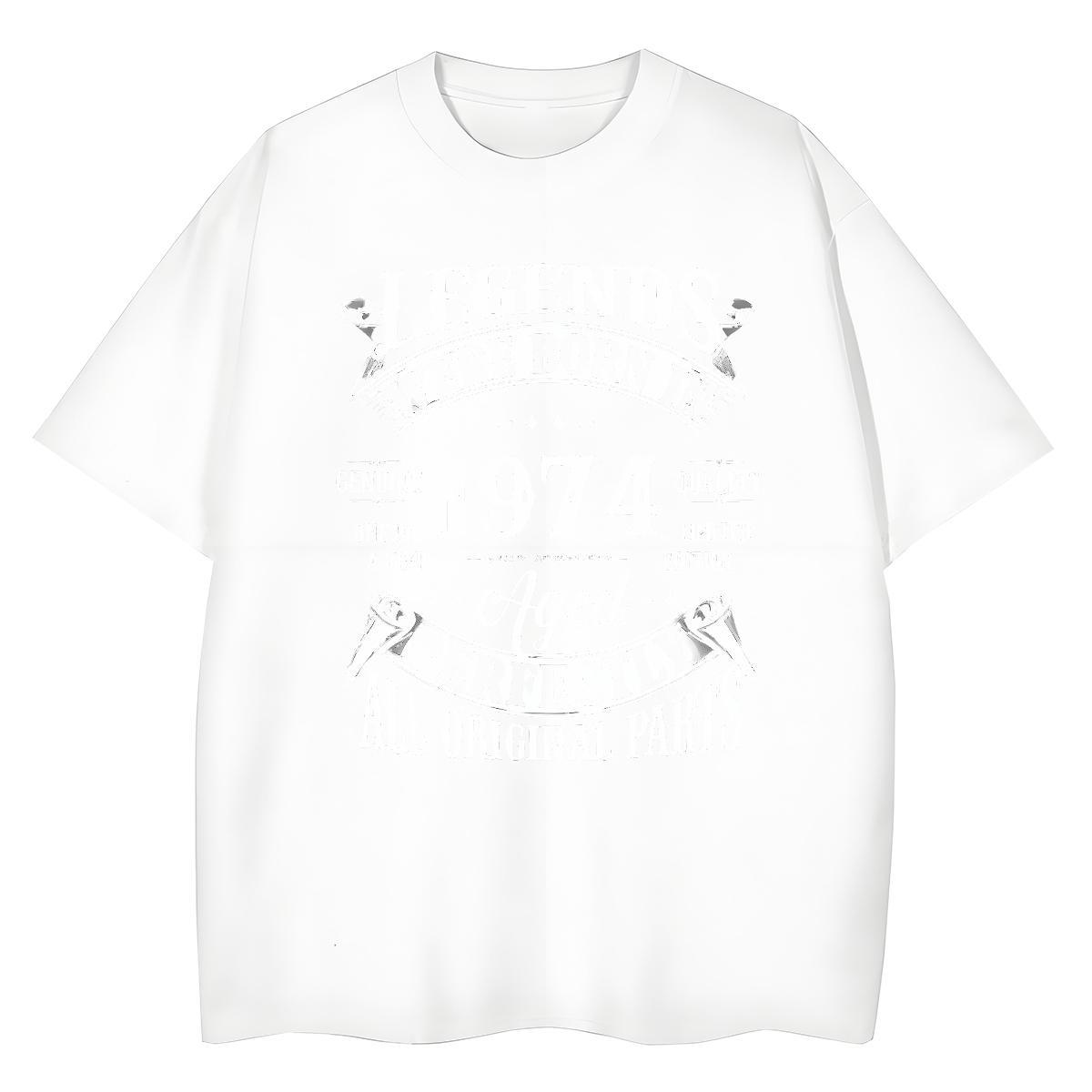 Brand Couples T Shirts 230g 100% Cotton letter Daily Wear T-Shirts for Women O-Neck Short Sleeve Black White Top Shirts