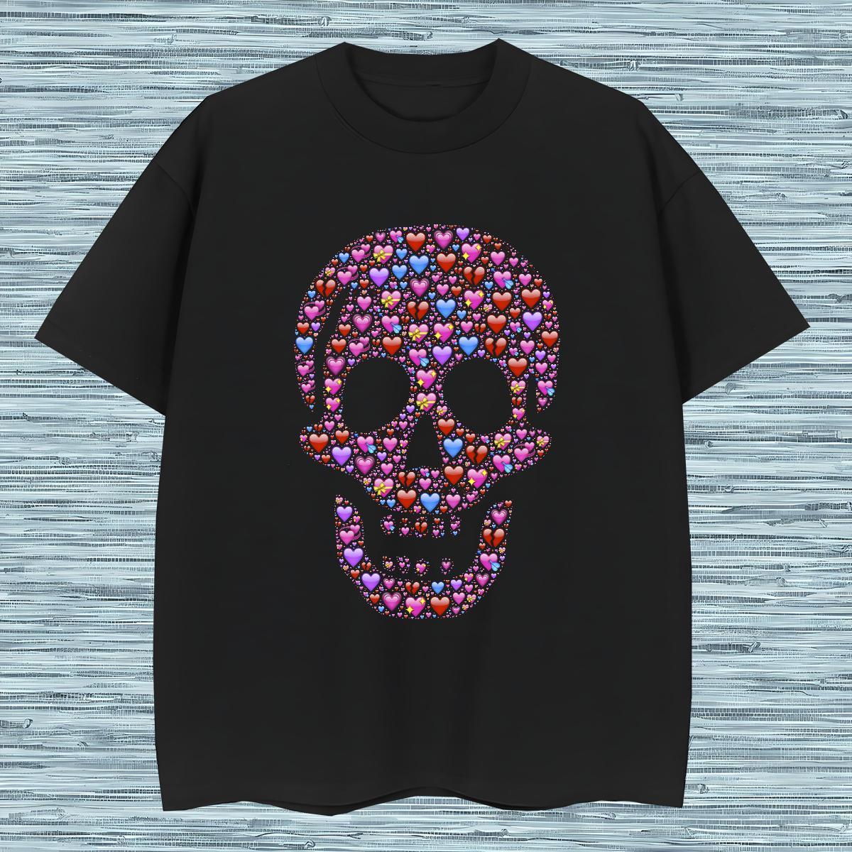 Wholesale Men T Shirts 100% Cotton 230g skull Outdoor Plus Size Custom Crew Neck Breathable Men Tops Tees DIY Tee Shirt