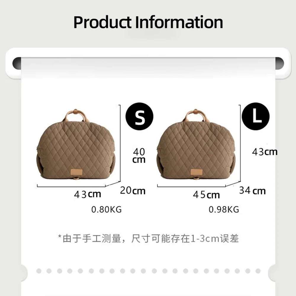 New Style Casual Fashion Luxury Pet Dog Cat Carrying Tote Bag Dog Car Carrier Booster Seat Pet Carriers 82A