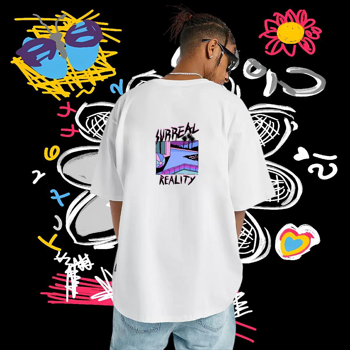High Quality Men T Shirts 230g Pure Cotton beach Street Wear Skull Crew Neck Tshirt for Man Woman Free Shipping Tops Shirt