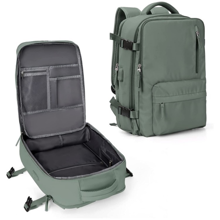 Designer Bag USB Rechargeable Large Capacity Travel Backpack with Multiple Functional Compartments