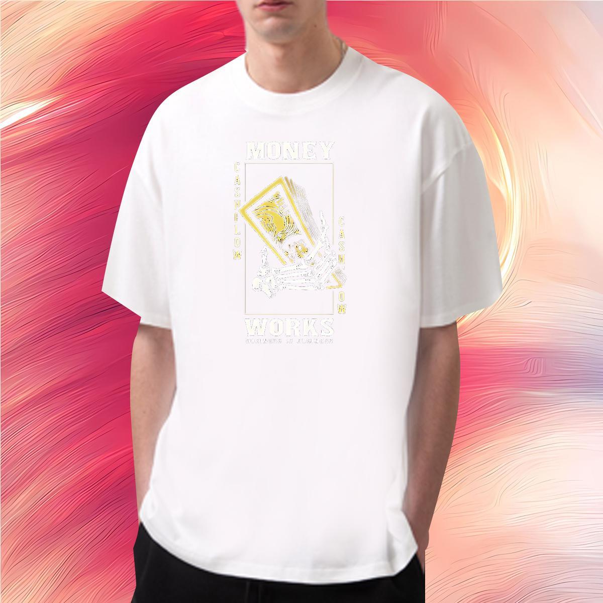Free Shipping Man T Shirts 100% Cotton 230g skull Summer Casual Black White Breathable Soft Men Tshirts New Arrival Wear
