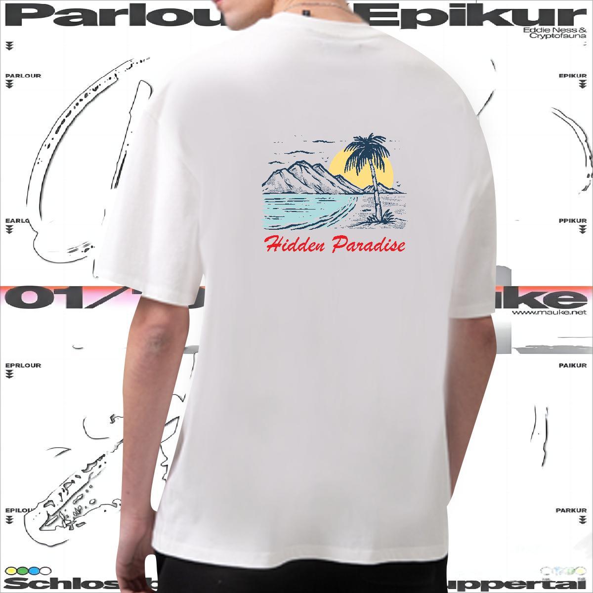 TOP Quality T Shirt For Man 230g Pure Cotton mountains Street Custom Cartoon Breathable Short Sleeve Couples T Shirts 2024 Top Tees