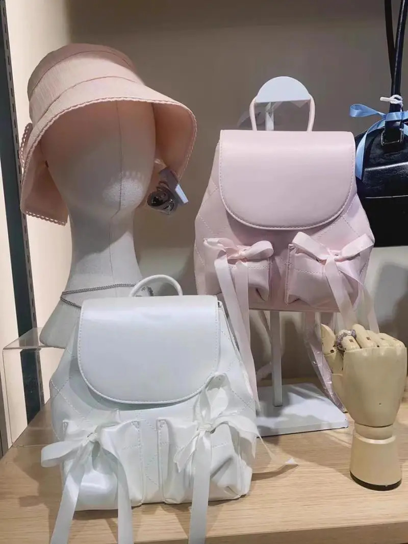 Miyagawa Korean Style Backpack for Women Students Commuteclassmulti Pocket Backpacks 240824