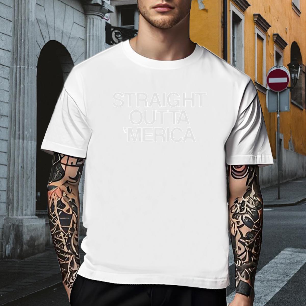 Comfortable T-Shirts 100% Cotton 230g letter Daily Outfit Floral Print Breathable Crew Neck Tshirts 2024 Summer Wear