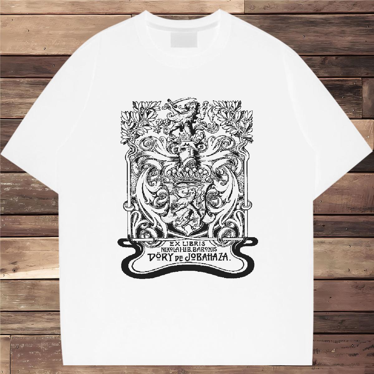 Loose T Shirt For Man 100% Cotton 230g The Cross Daily Outfit DIY Printed Pure Cotton Tshirt for Man Woman Custom Clothings