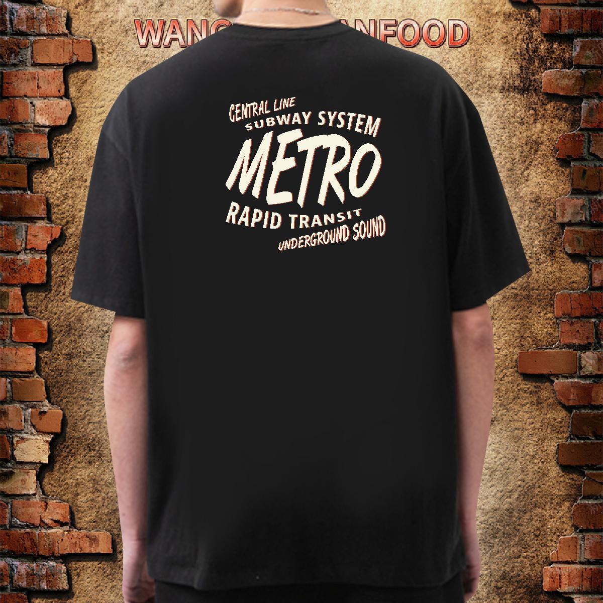 Popular Men T Shirts 230g Pure Cotton letter Anime Printing Street Custom Print Plus Size Breathable Crew Neck Men Tops Tees New Designer Tshirts