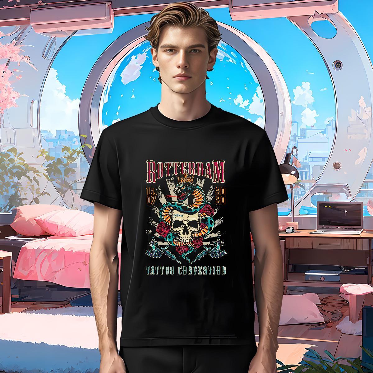 Comfortable T Shirts Men 230g 100% Cotton skull Sports Casual Custom Big Size Pure Cotton Mens Tshirts Factory Direct Top Tees