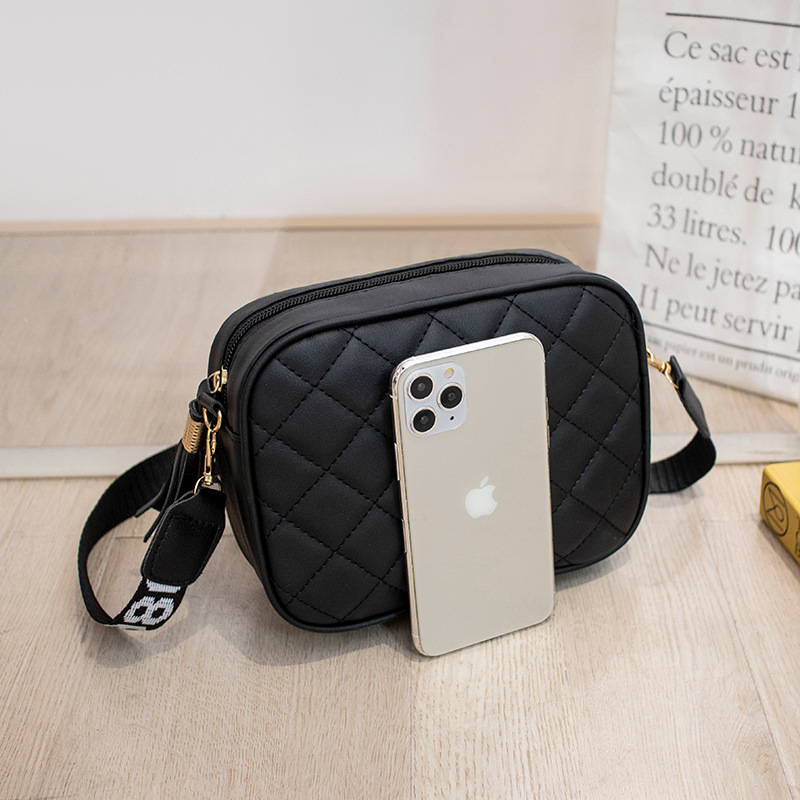 Mini Women's Fashion Wave Pattern Butterfly Decorated Shoulder Bag Crossbody Bag 2024 Small Square Bag