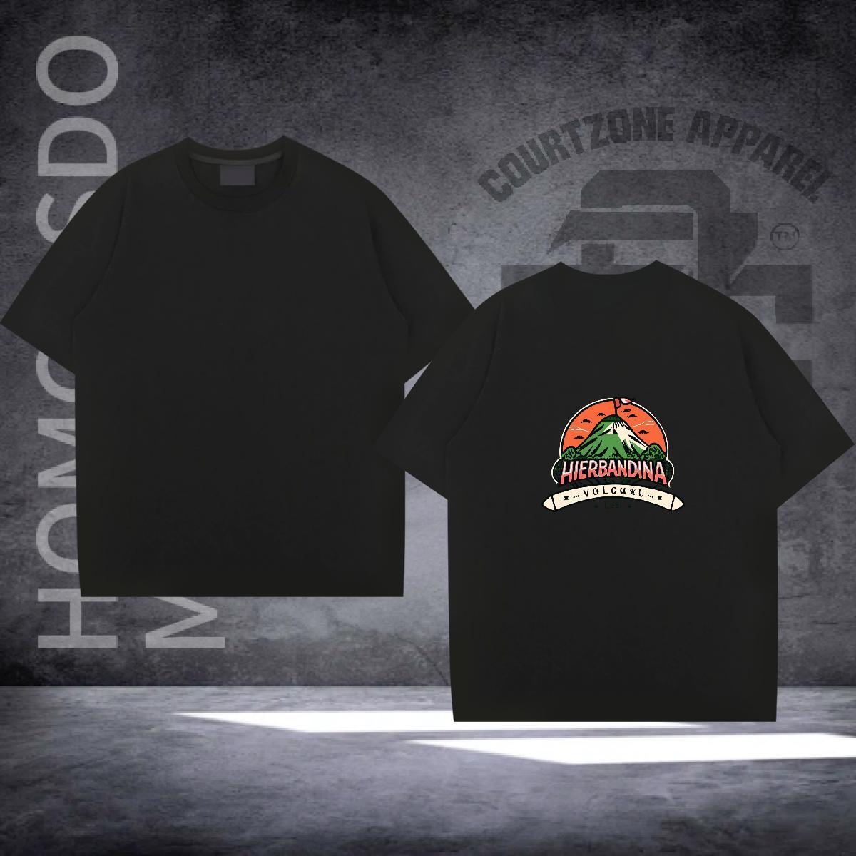 TOP Quality T-Shirts for Men 230g 100% Cotton mountains Beach Oversized 3XL 4XL O Neck Short Sleeves Tshirt for Man Woman 2024 Tees Shirts